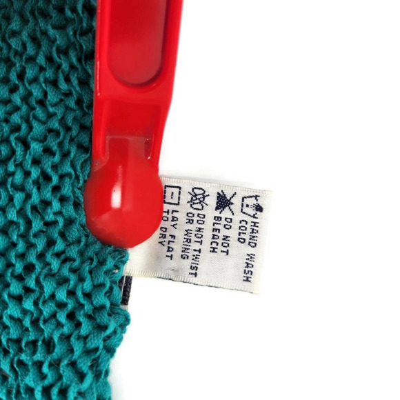 Lemon Grass Womens Tank Top Turquoise Green Heathered Sleeveless Scoop Neck M - Picture 11 of 11